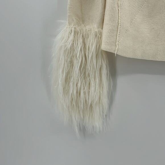 Free People Women's Marilyn Pullover Sweater - Ivory - Large - New with tags - Picture 8 of 9